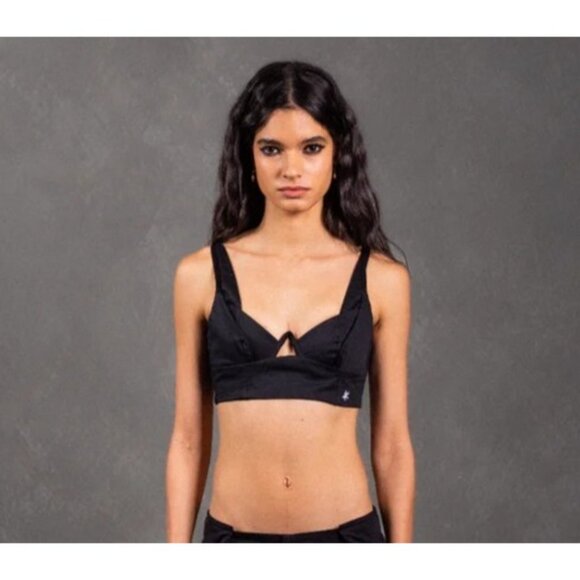 Astra Kidani Lara Corset Top in Black - Picture 2 of 6